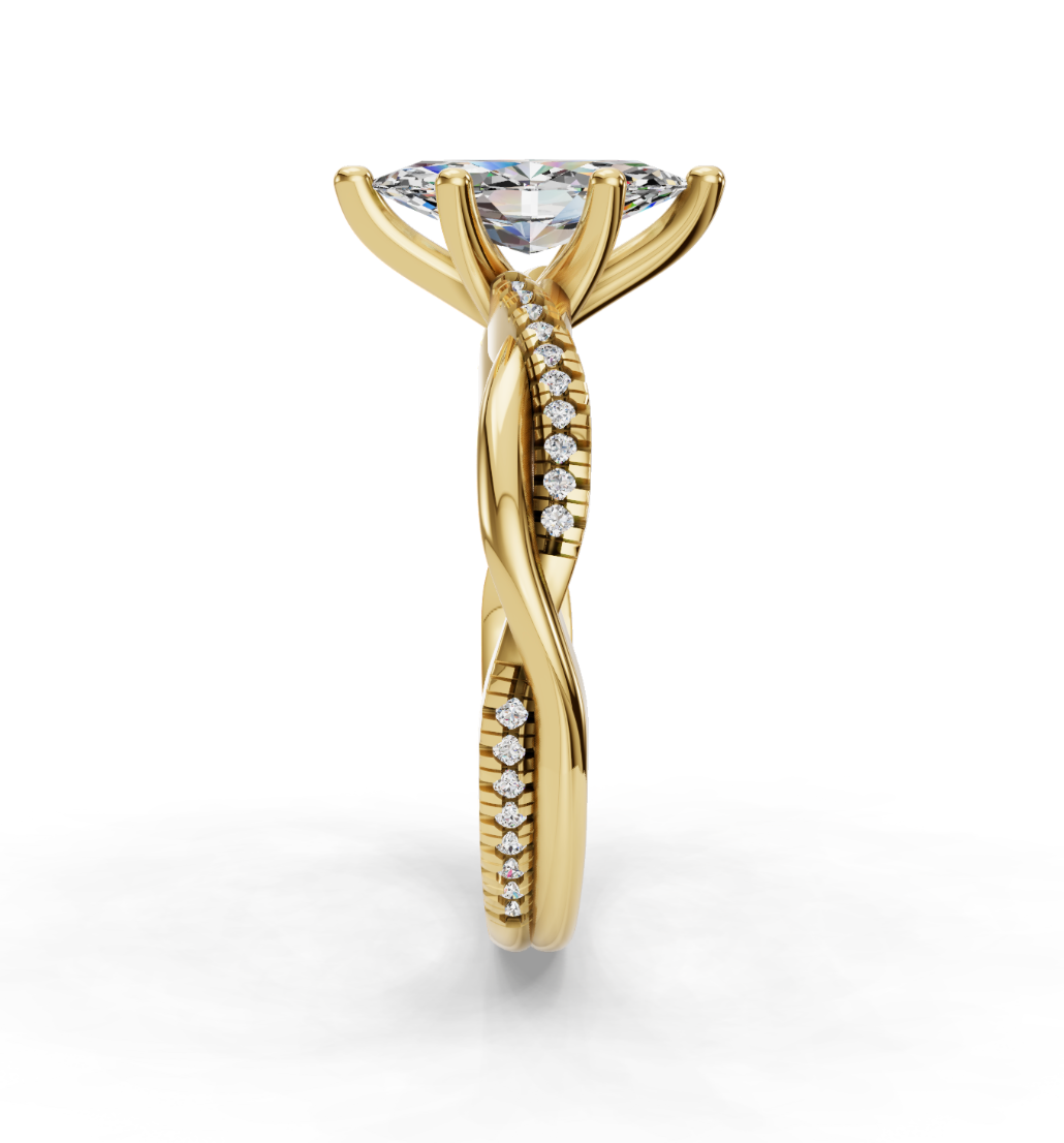MARQUISE NATURE INSPIRED  RING