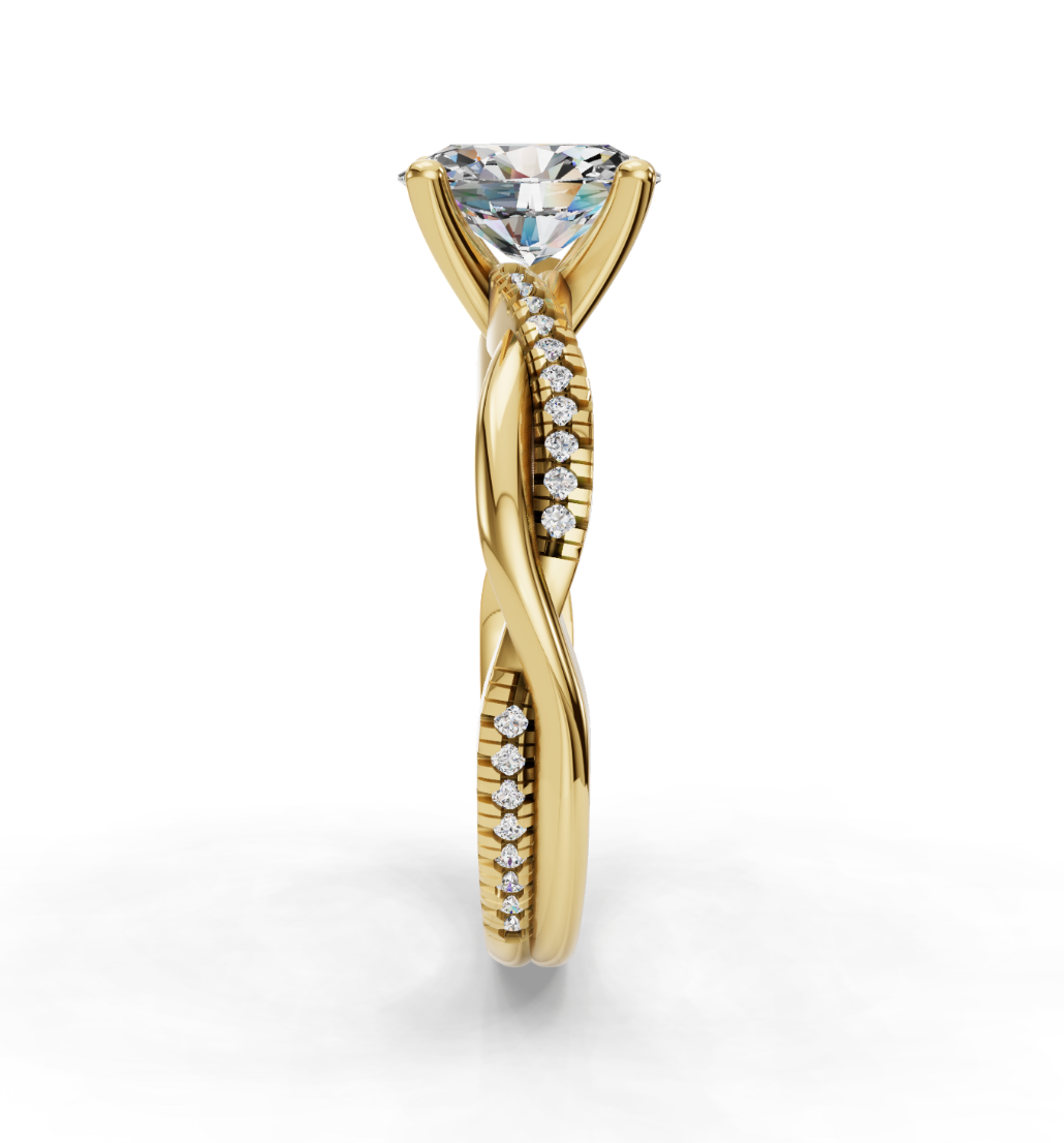 OVAL NATURE INSPIRED  RING