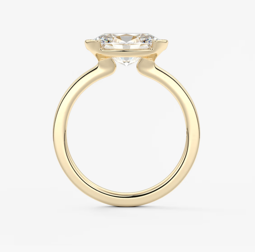 OVAL EAST WEST RING