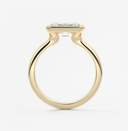 RADIANT EAST WEST WITH BEZEL RING
