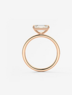 EMERALD EAST WEST RING