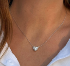 HEART SOLITAIRE PENDANT