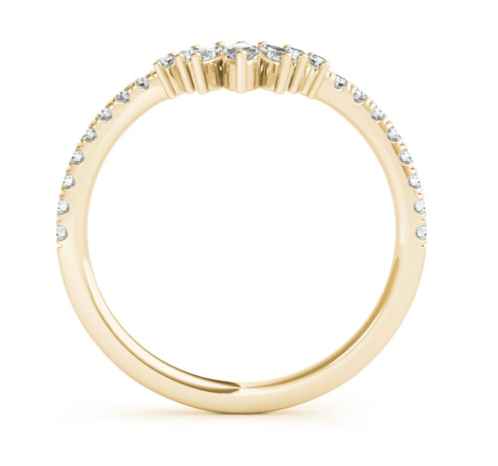 MARQUISE WEDDING BAND