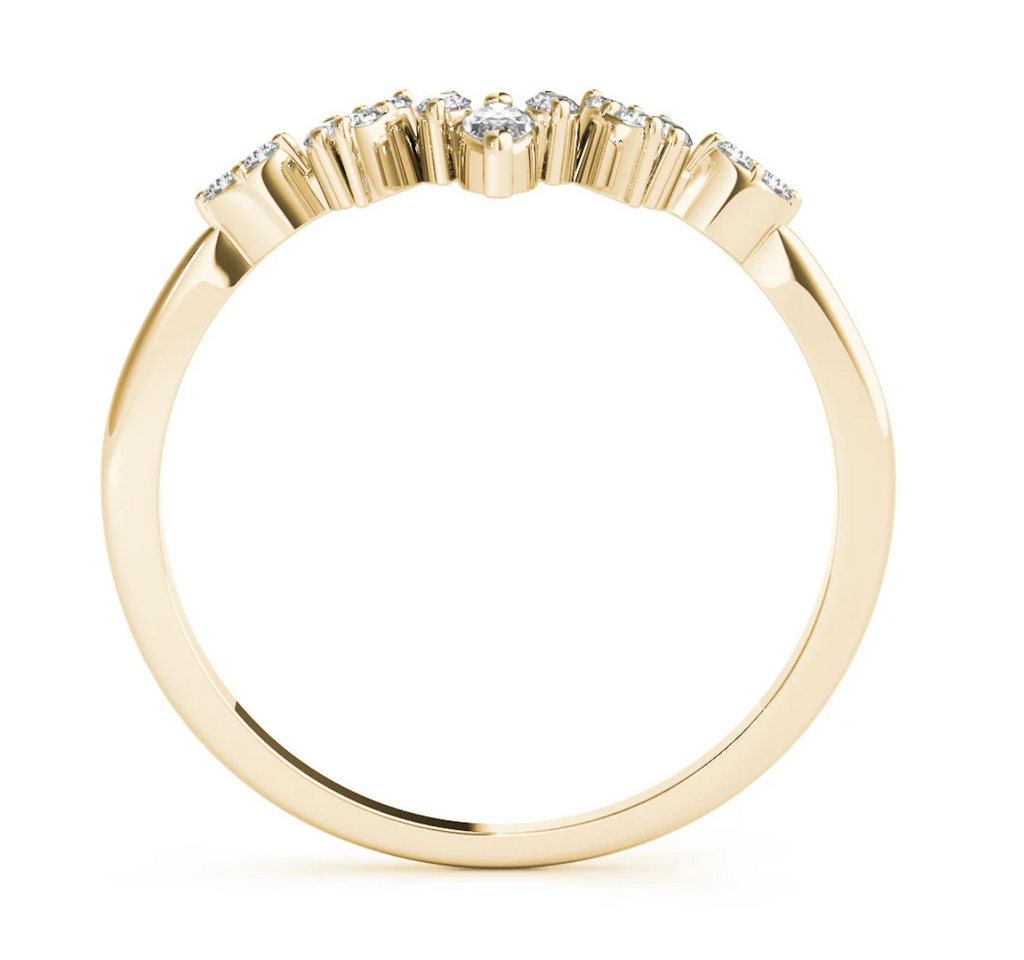 MARQUISE WEDDING BAND