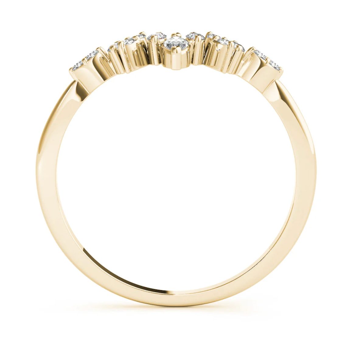 MARQUISE WEDDING BAND