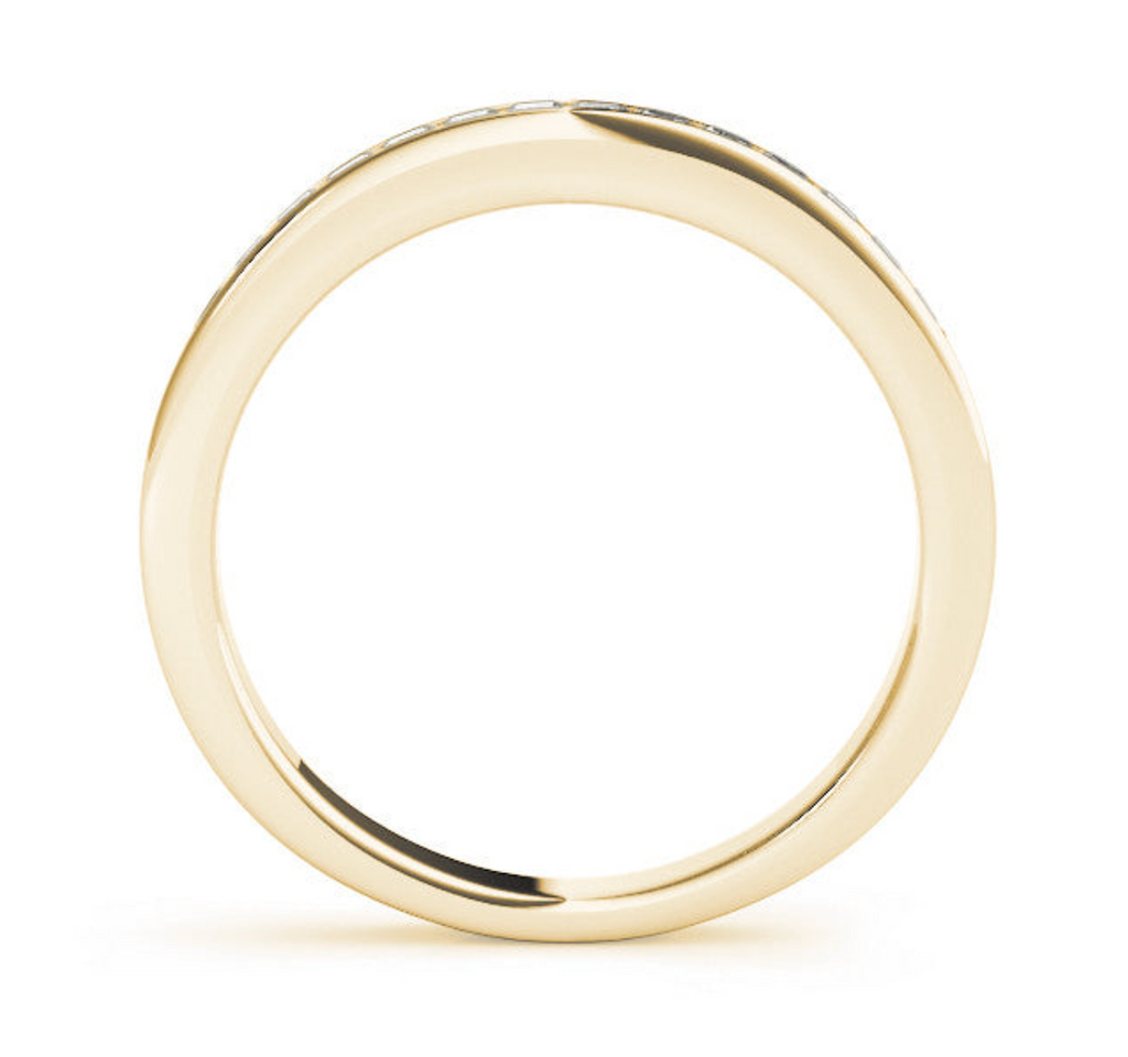 PRINCESS CHANNEL WEDDING BAND