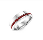 Garnet Wedding Ring