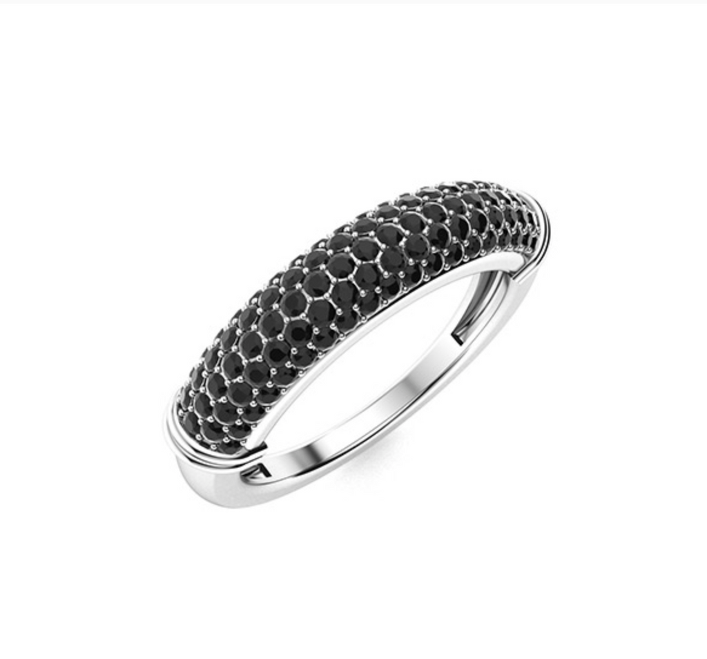 Black Diamond Wedding Ring