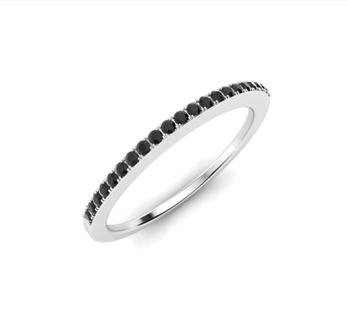 Black Diamond Wedding Ring