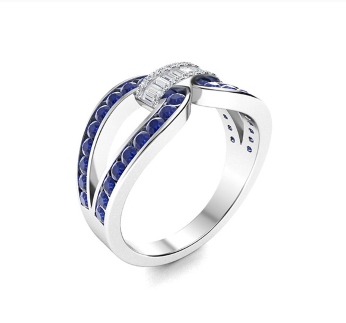 Sapphire Wedding Ring