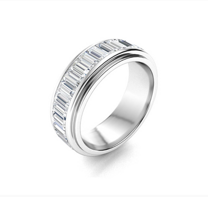 Lab VS Diamond Wedding Ring