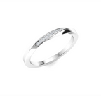 Lab VS Diamond Wedding Ring