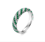 Tsavorite Wedding Ring
