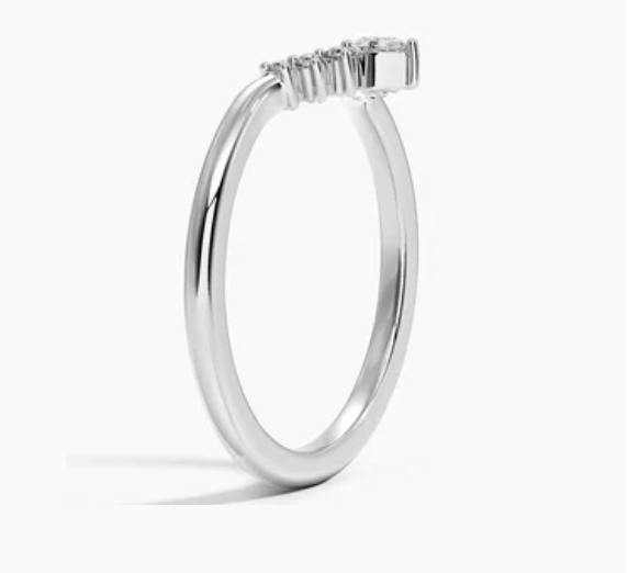 MOONLIT BRIDAL BAND