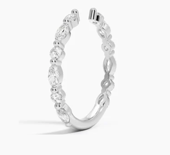 REGAL DIAMOND CRESCENT BAND