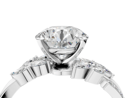 ROUND NATURE INSPIRED  RING - M&D Signature Jewels