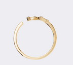 ROUND 4 STONE OPEN WEDDING BAND