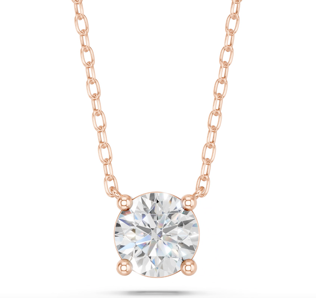 ROUND SOLITAIRE PENDANT