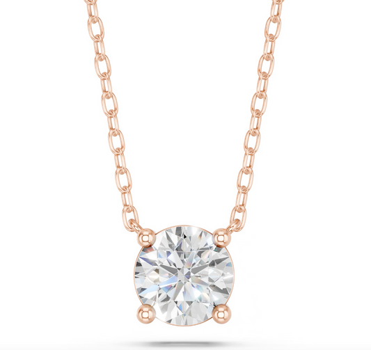 ROUND SOLITAIRE PENDANT