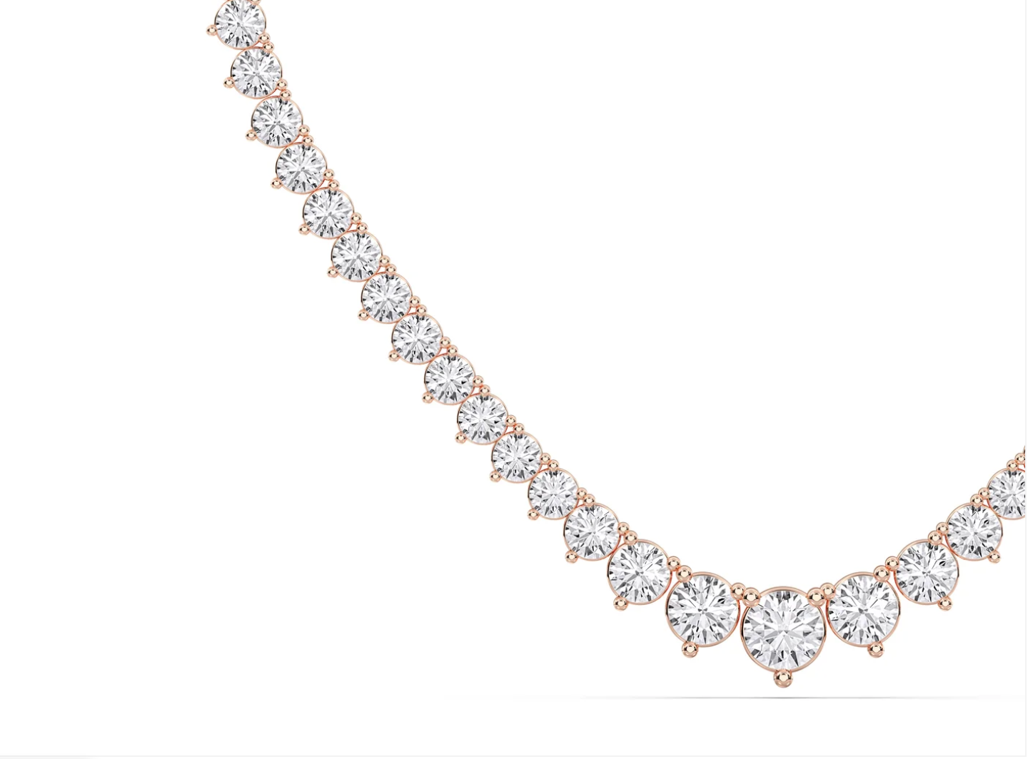 ROUND RIVERA NECKLACE - M&D Signature Jewels