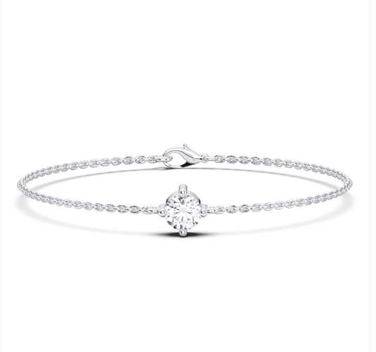 ROUND SOLITAIRE BRACELET