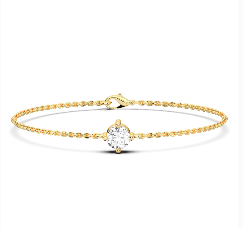 ROUND SOLITAIRE BRACELET