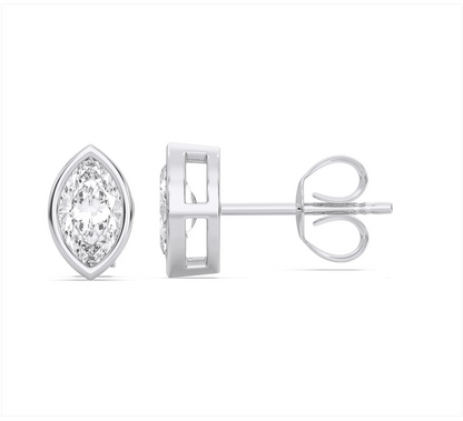 MARQUISE BEZEL EARIRNGS