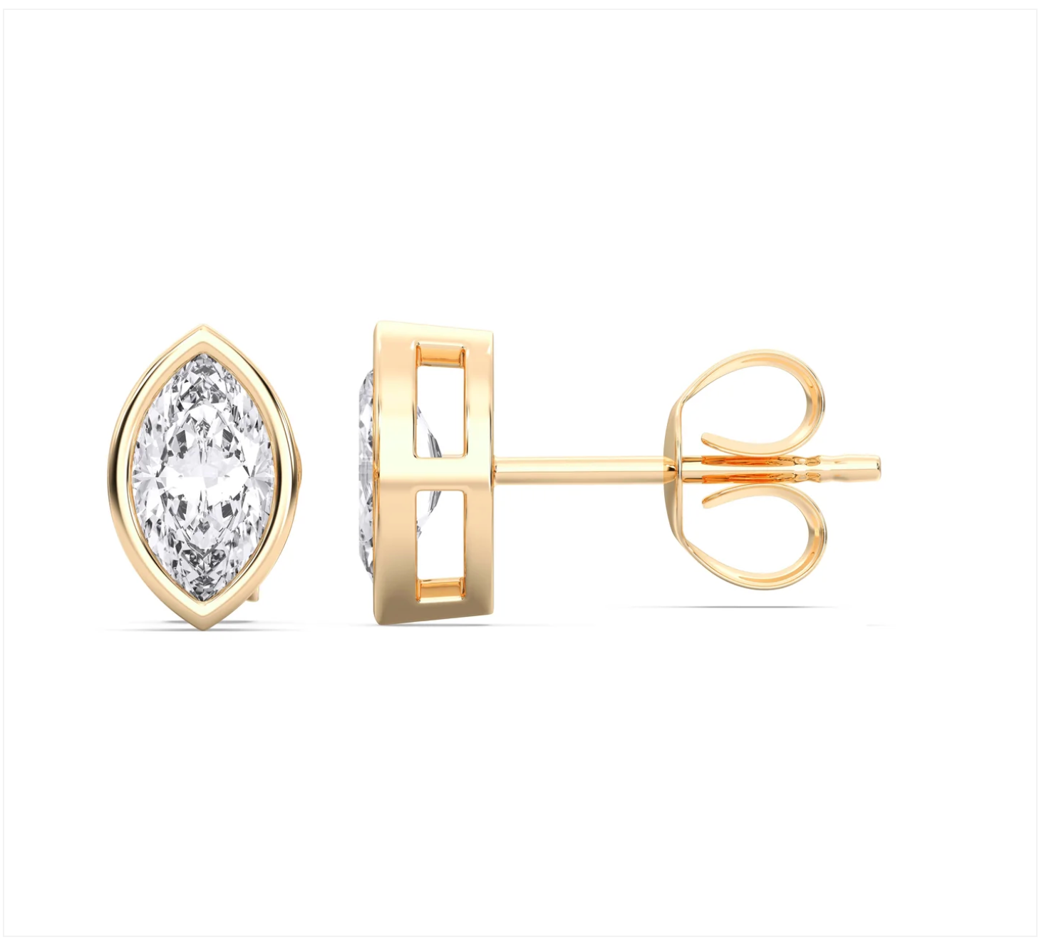 MARQUISE BEZEL EARIRNGS