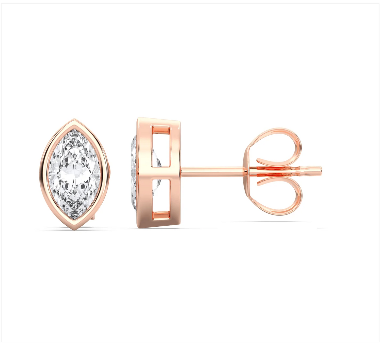MARQUISE BEZEL EARIRNGS