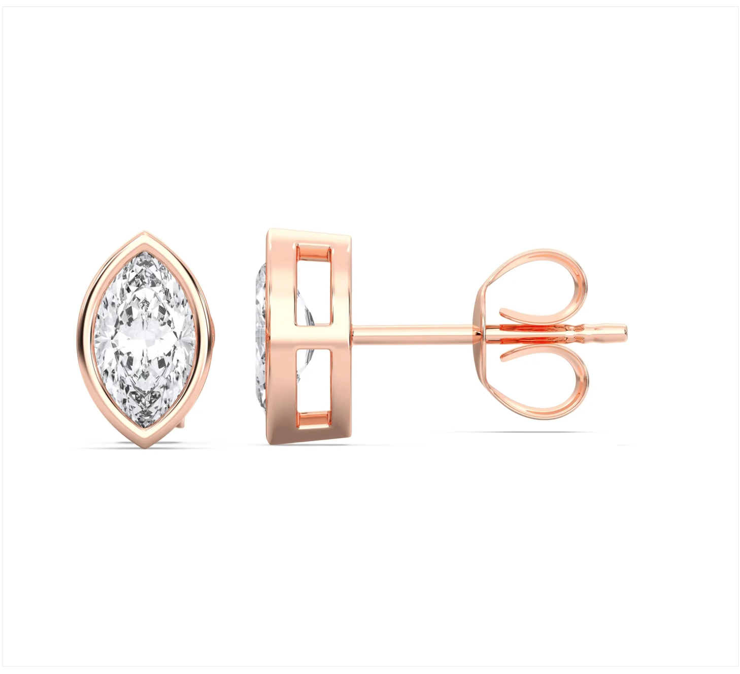 MARQUISE BEZEL EARIRNGS