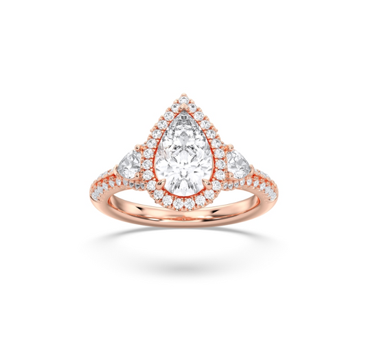 PEAR VINTAGE RING - M&D Signature Jewels