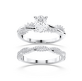 OVAL VINTAGE RING WITH BAND