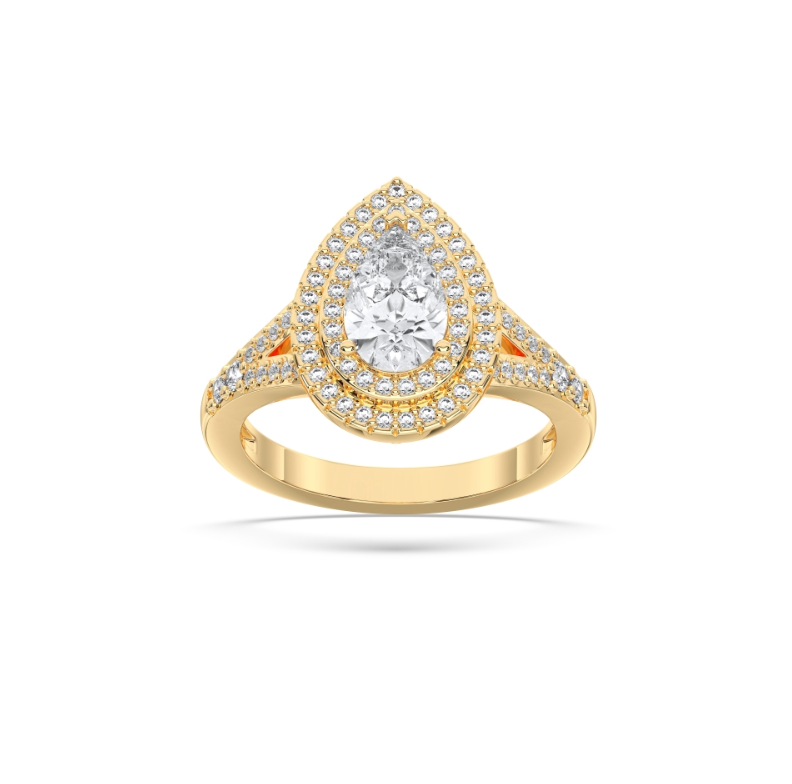 PEAR VINTAGE RING - M&D Signature Jewels