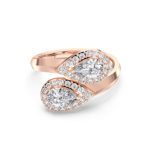 PEAR VINTAGE RING - M&D Signature Jewels