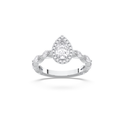PEAR VINTAGE RING - M&D Signature Jewels