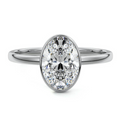 OVAL BEZEL RING