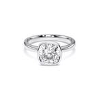CUSHION BEZEL RING