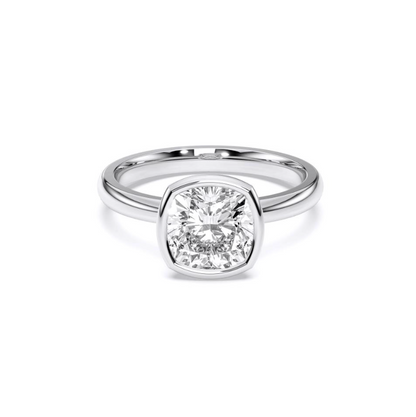 CUSHION BEZEL RING