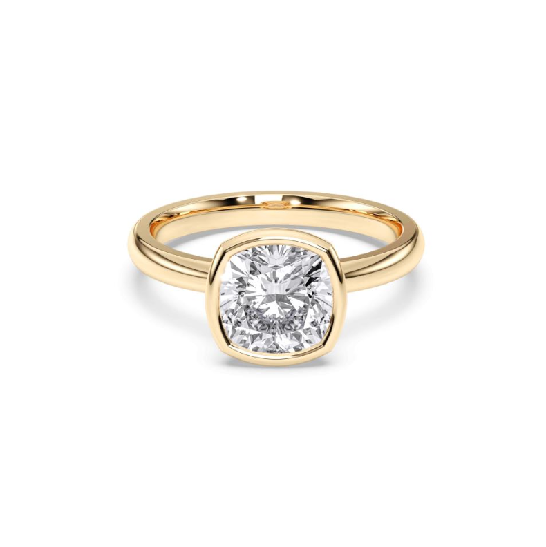 CUSHION BEZEL RING