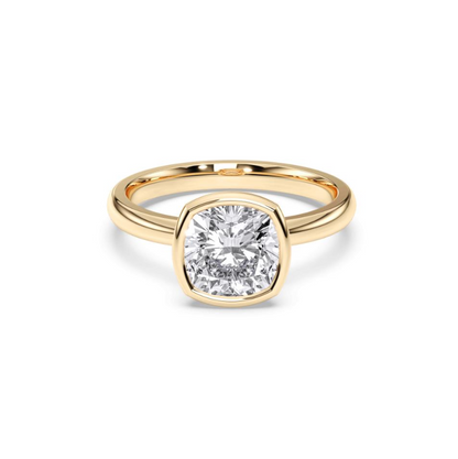 CUSHION BEZEL RING