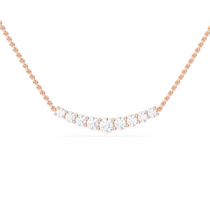 9 STONE ROUND PENDANT