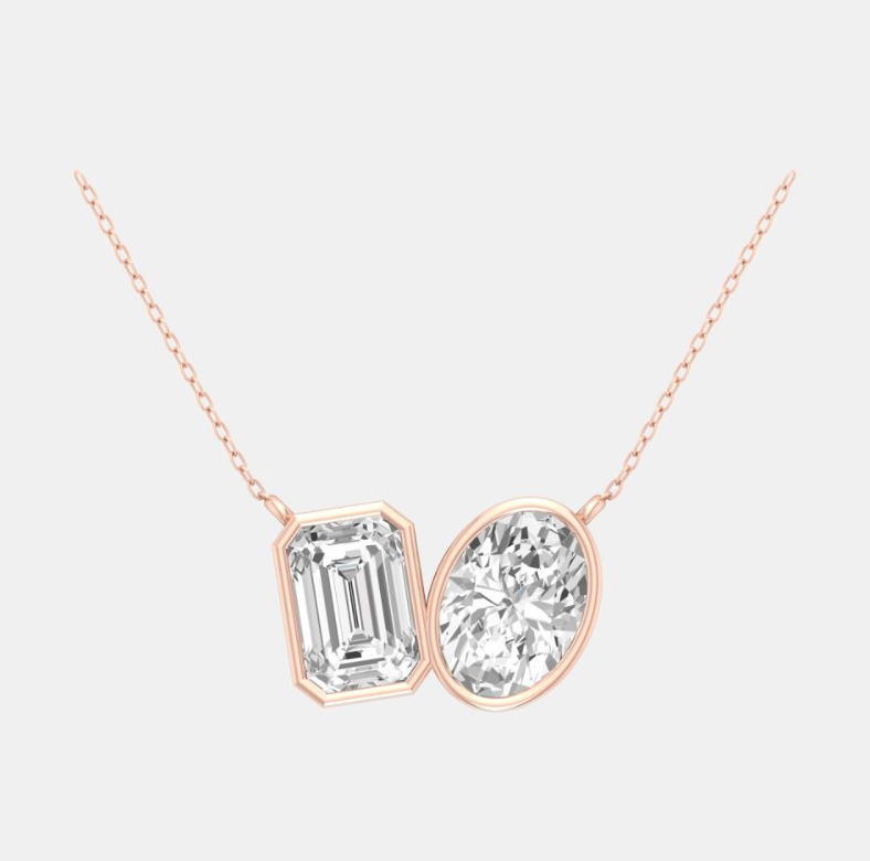 EMERALD OVAL MUA TUA PENDANT