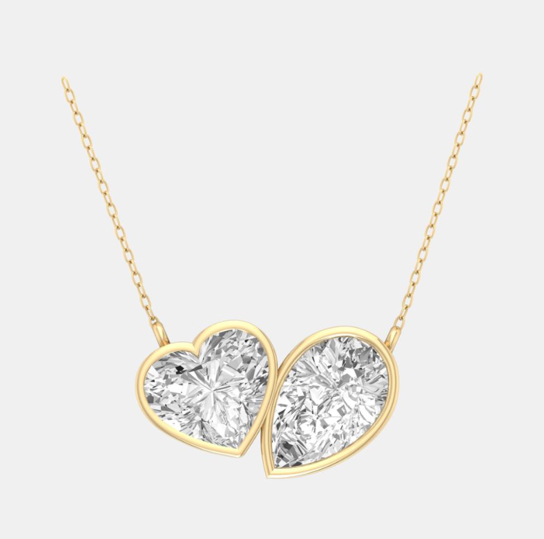 HEART PEAR MUA TUA PENDANT