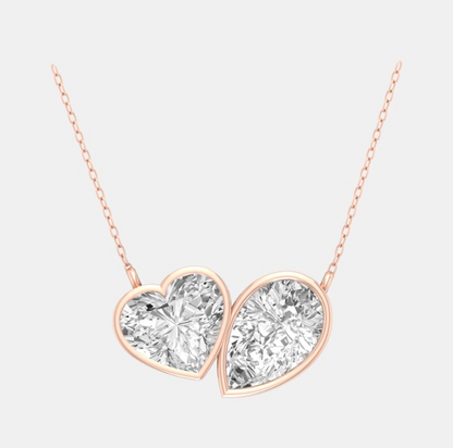 HEART PEAR MUA TUA PENDANT