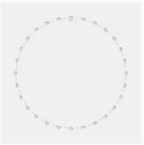 OVAL DIAMONDS BY YARD NECKLACE
