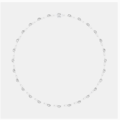 OVAL DIAMONDS BY YARD NECKLACE