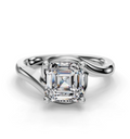 ASSCHER CROSS SOLITAIRE