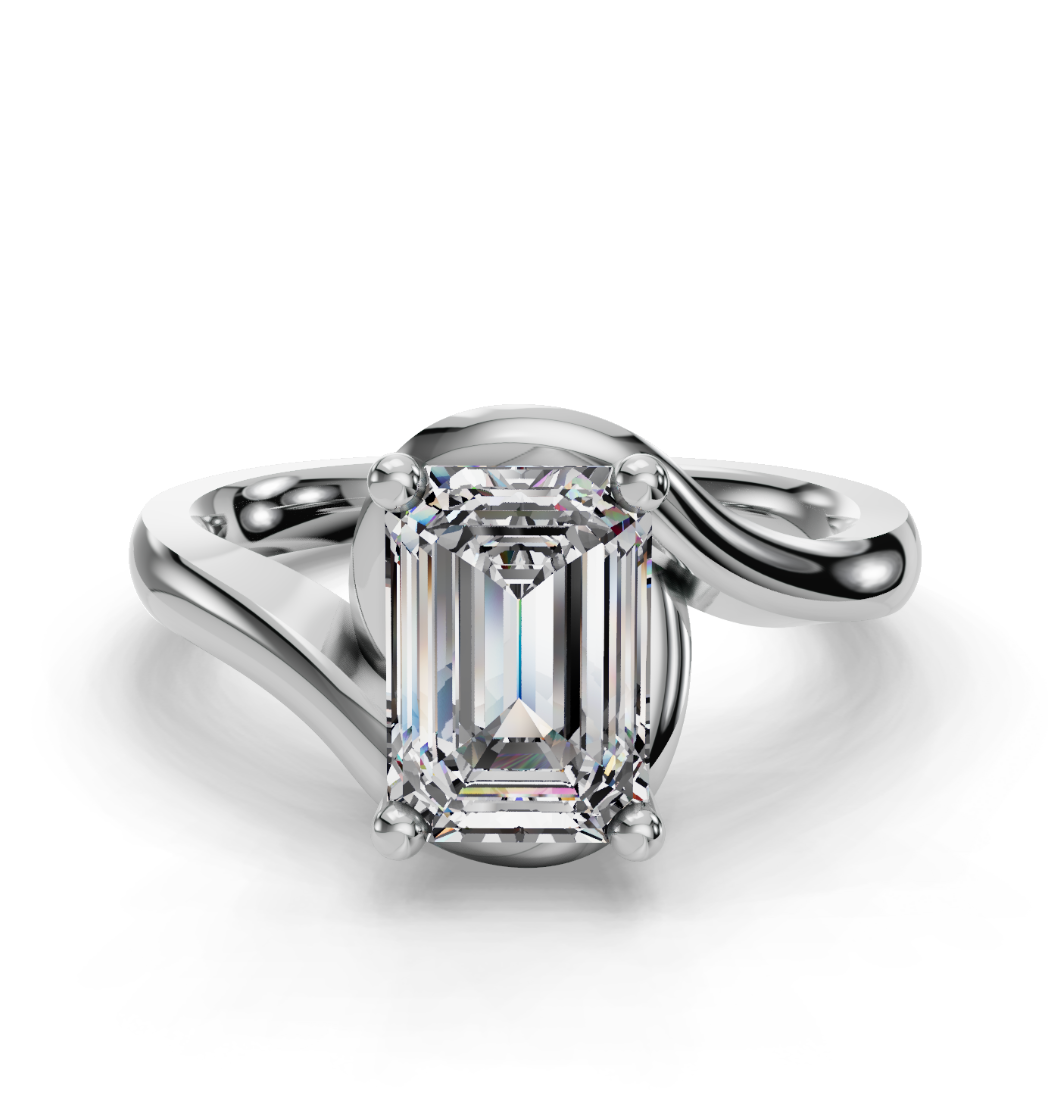 EMERALD CROSS SOLITAIRE