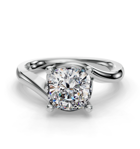 CUSHION CROSS SOLITAIRE