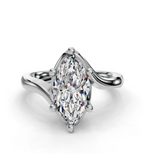 MARQUISE CROSS SOLITAIRE